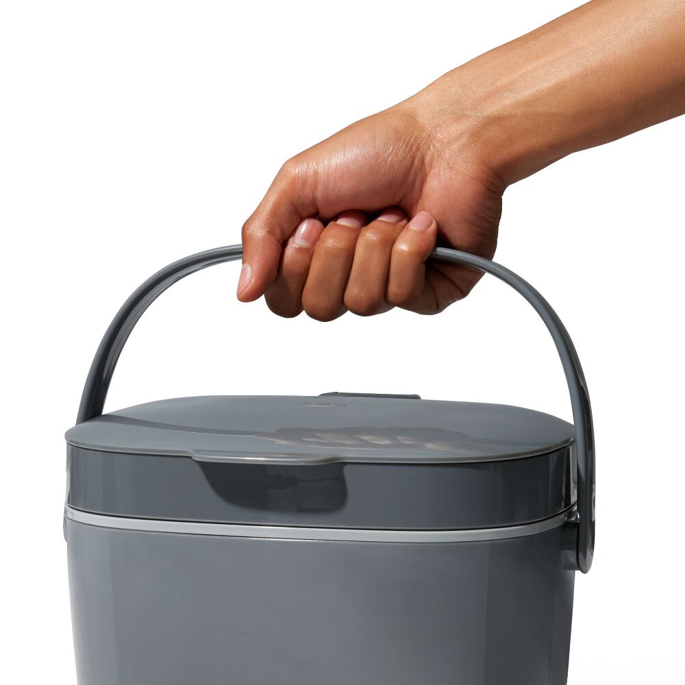 Easy-Clean Compost Bin - 1.75 Gal H7