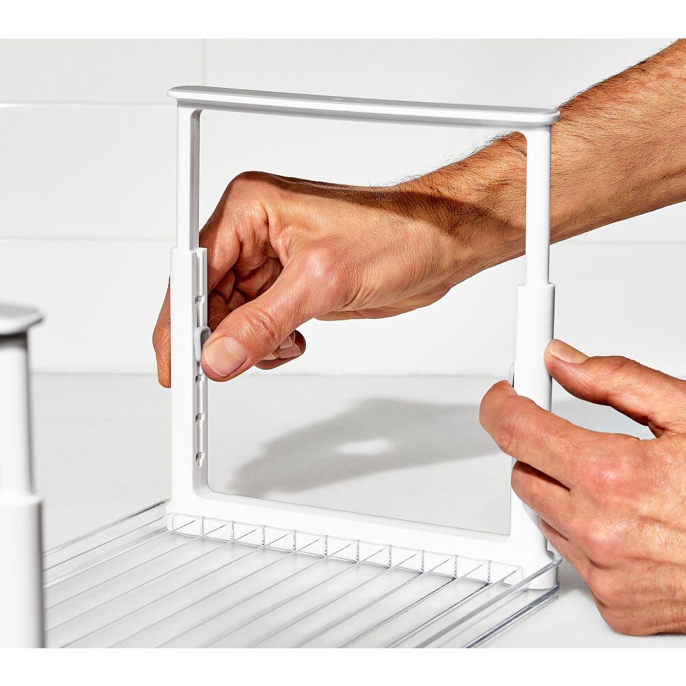 Adjustable Refrigerator Shelf Riser T2