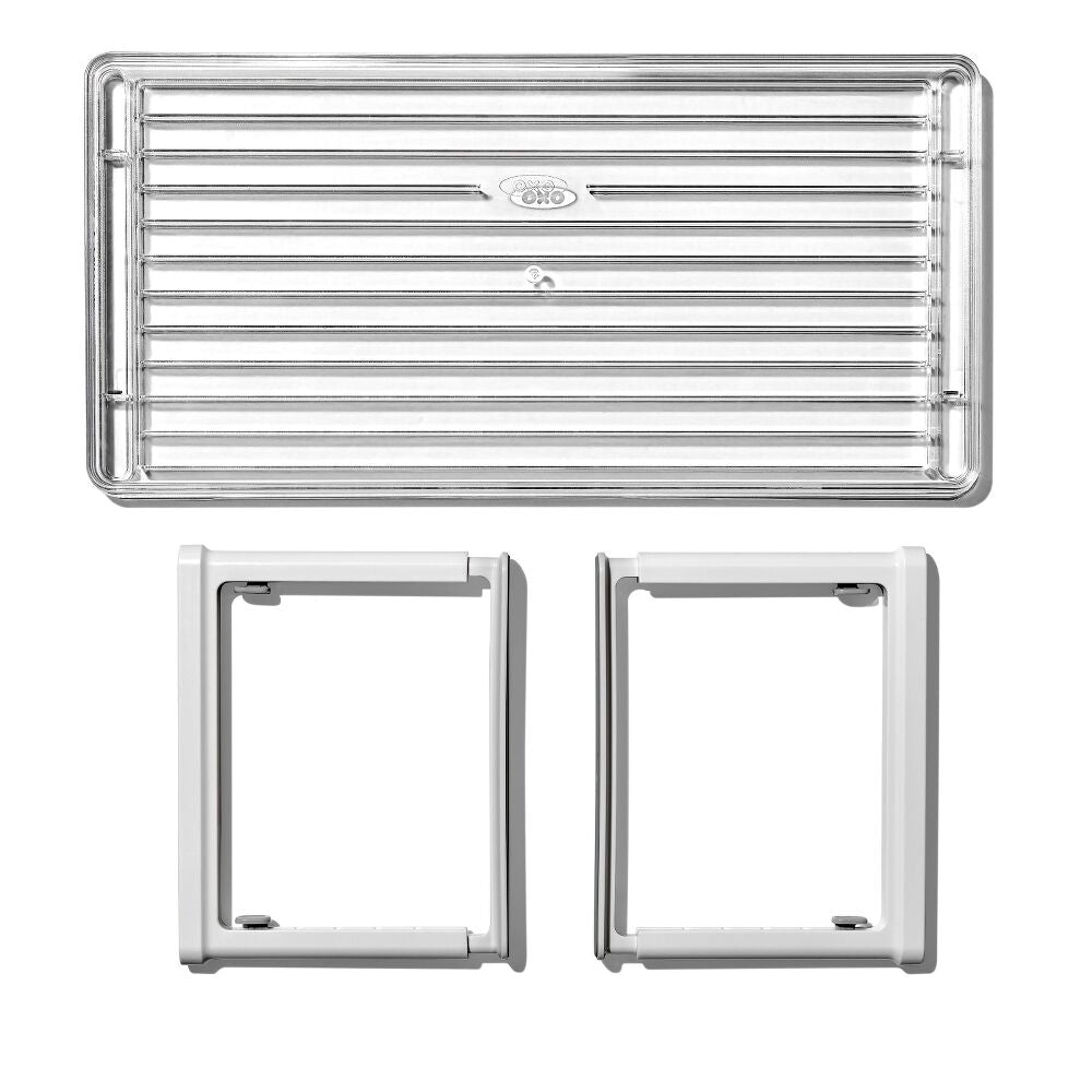 Adjustable Refrigerator Shelf Riser T2
