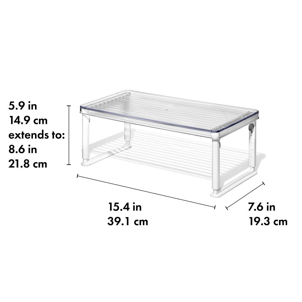 Adjustable Refrigerator Shelf Riser T2