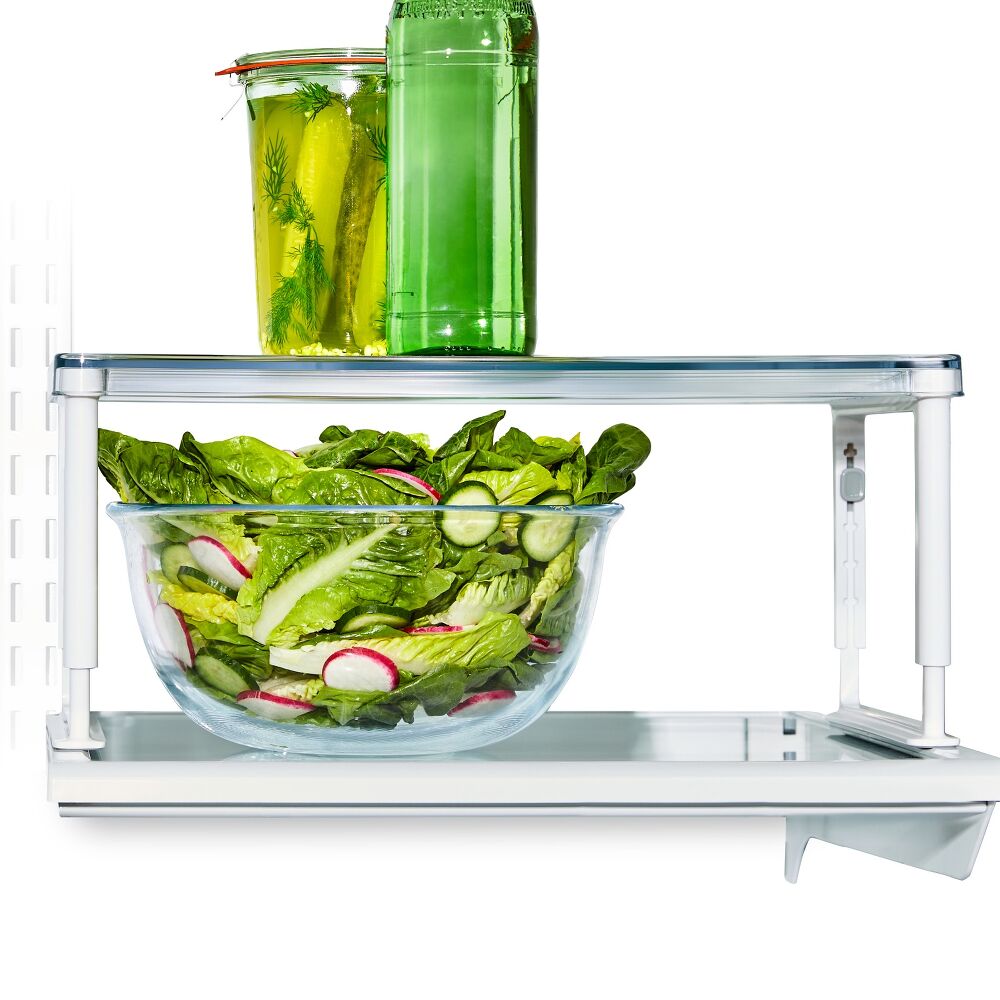 Adjustable Refrigerator Shelf Riser T2