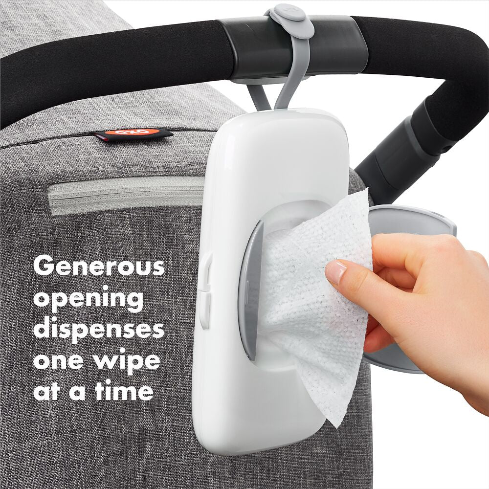 OXO TOT 2-Pack On-the-Go Wipes Dispenser, Gray Z1