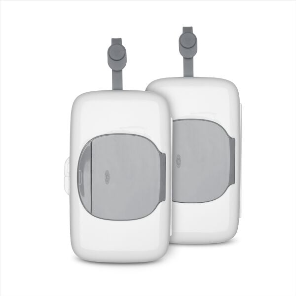 OXO TOT 2-Pack On-the-Go Wipes Dispenser, Gray Z1