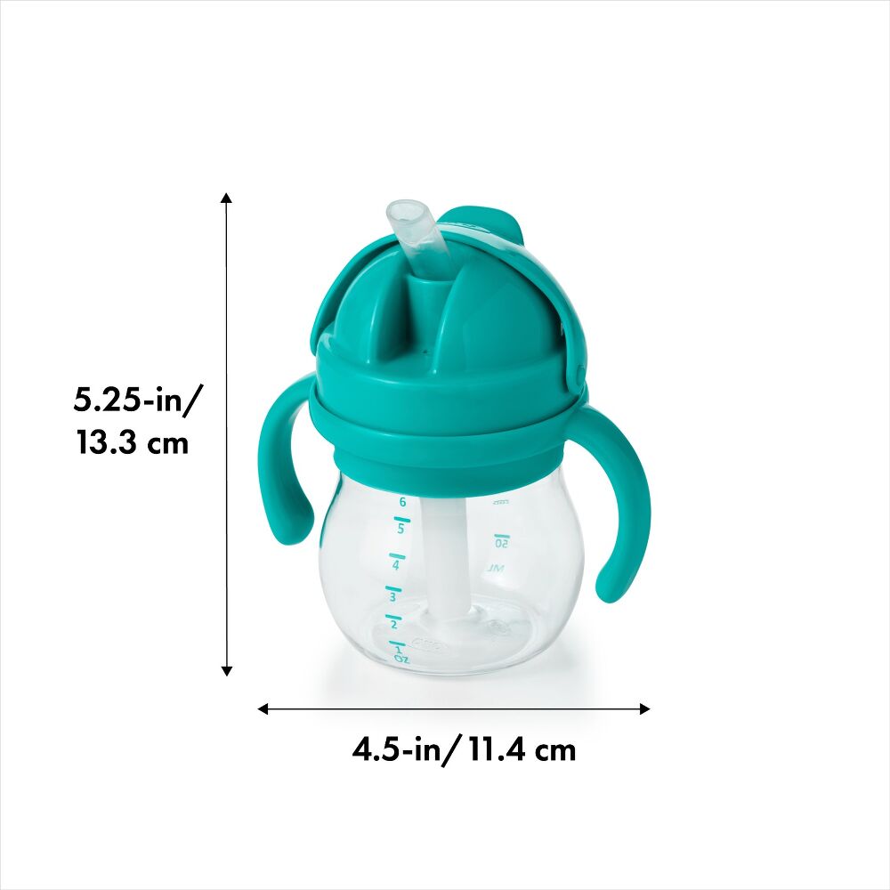 Transitions 6 Oz Straw Cup With Removable Handles C8