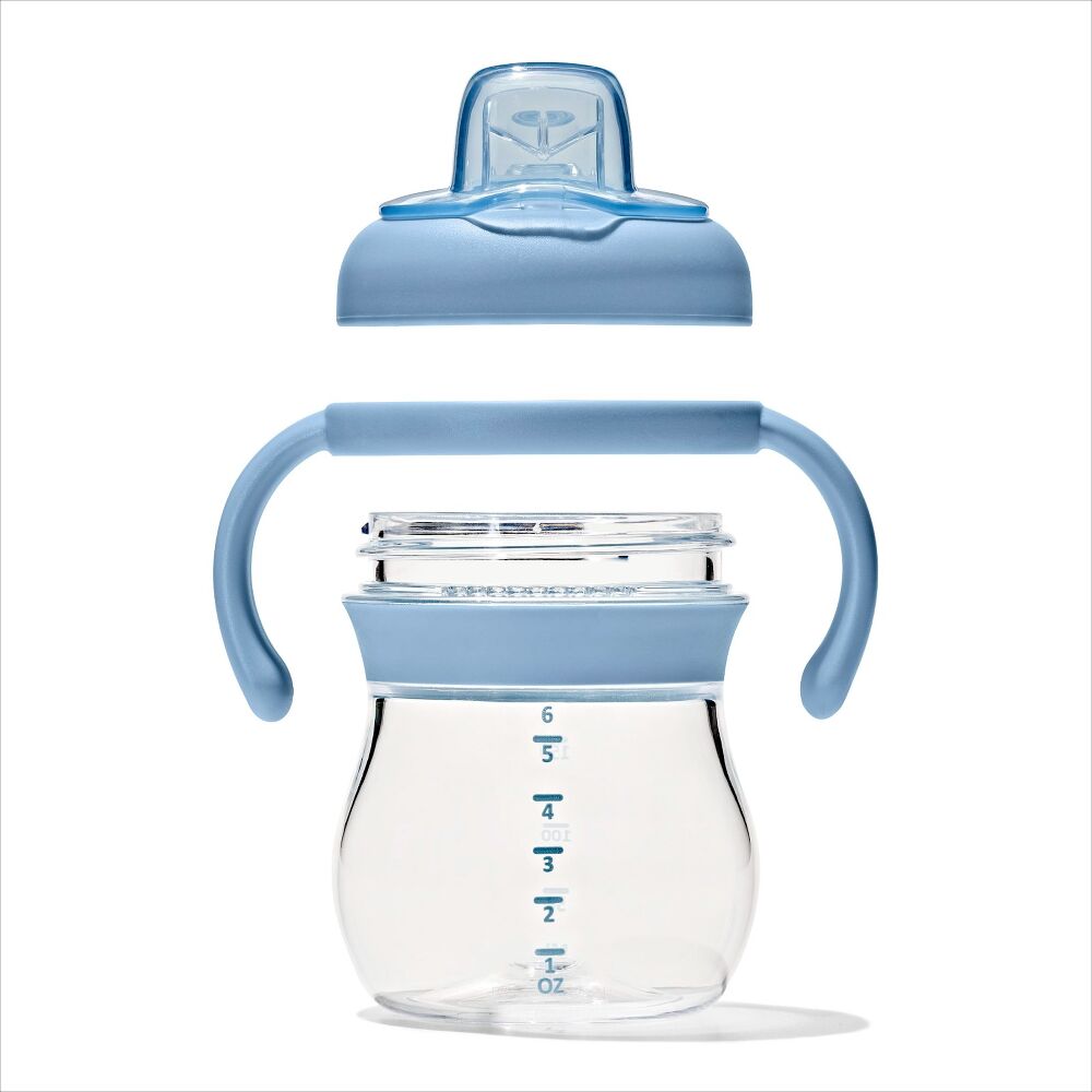 Transitions 6 Oz Soft Spout Sippy Cup with Removable Handles D3