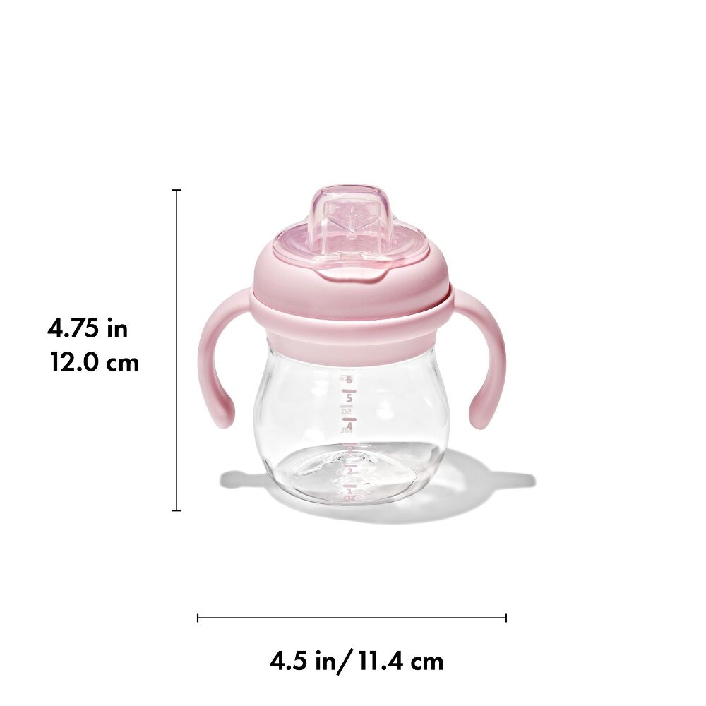 Transitions 6 Oz Soft Spout Sippy Cup with Removable Handles D3