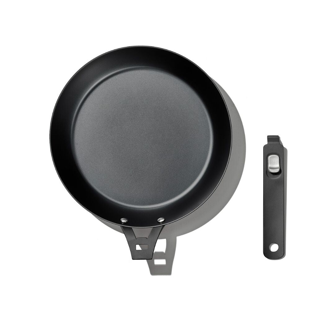 Carbon Steel With Removable Handle 10in Pan K0