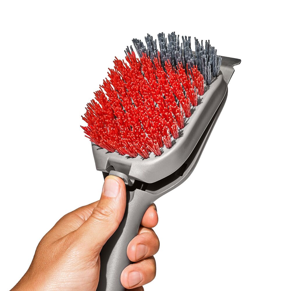 Outdoor Nylon Grill Brush Set of 2 Replacement Heads T1