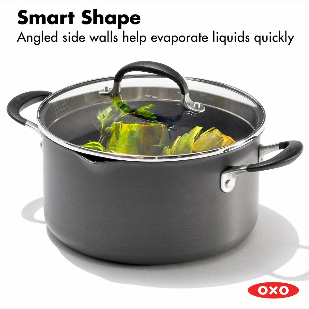 Non-Stick 6-Quart Stock Pot with Lid K6