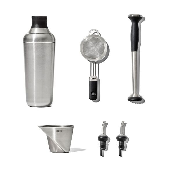 Steel 6-Piece Barware Set F7