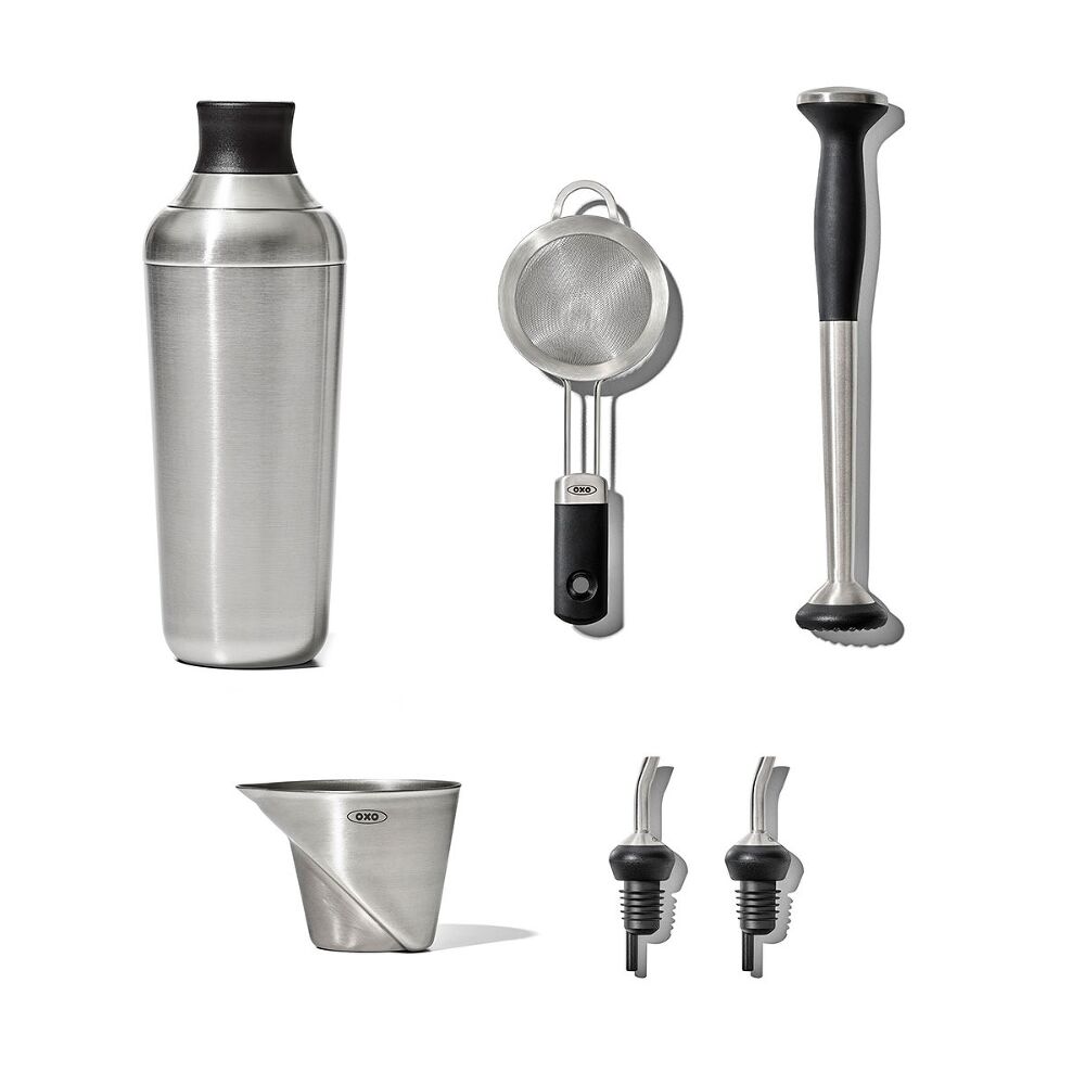 Steel 6-Piece Barware Set F7