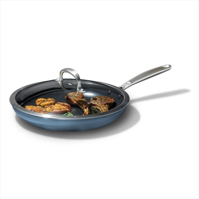 OXO Enhanced Non-Stick 12-Inch Frypan with Lid Y7