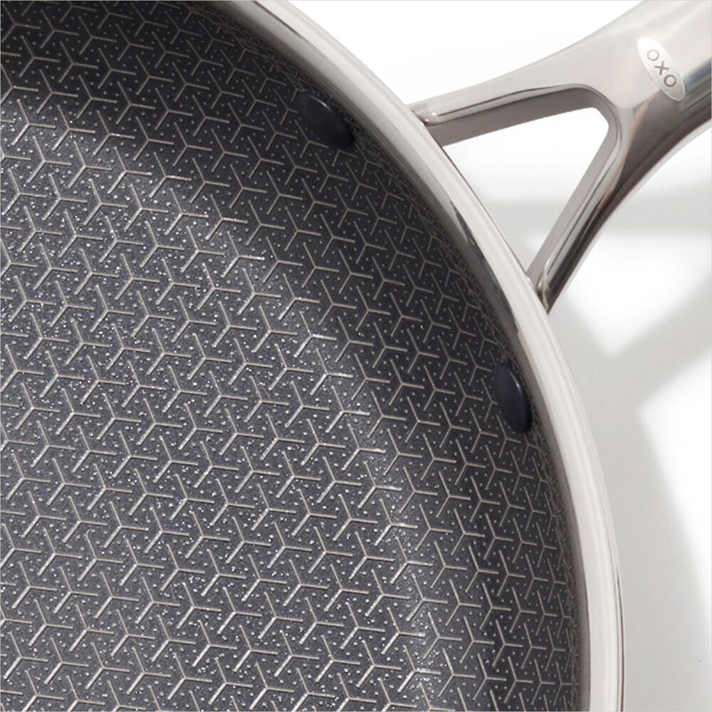 Trident Hybrid Non-Stick Stainless Steel 12 in Fry Pan X3