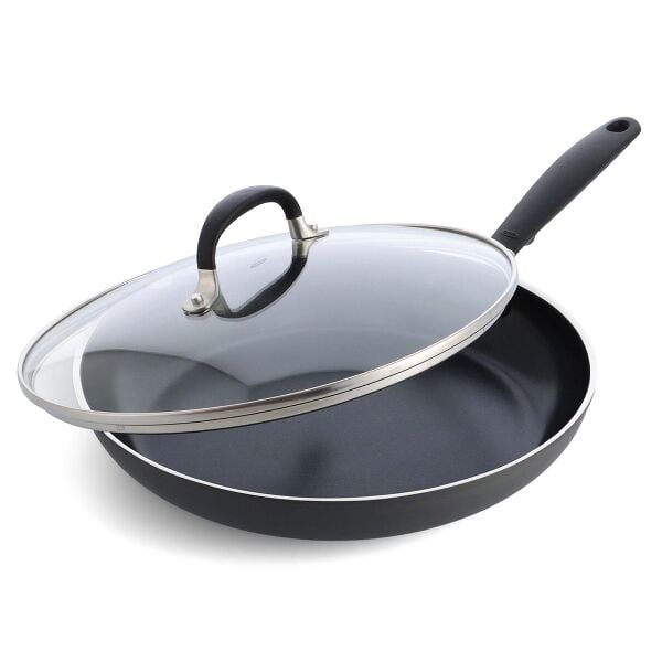 Non-Stick Pro Every Day 12 Inch Frypan with Lid S2