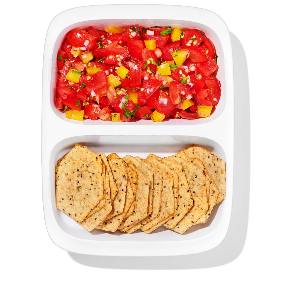 Prep & Go 2-Cup Divided Container E7