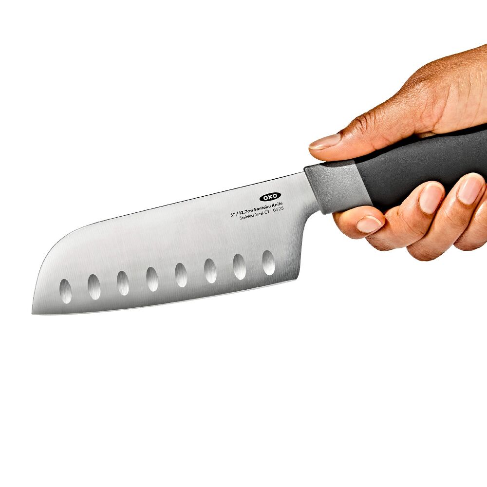 5 in Santoku Knife with Locking Sheath H8