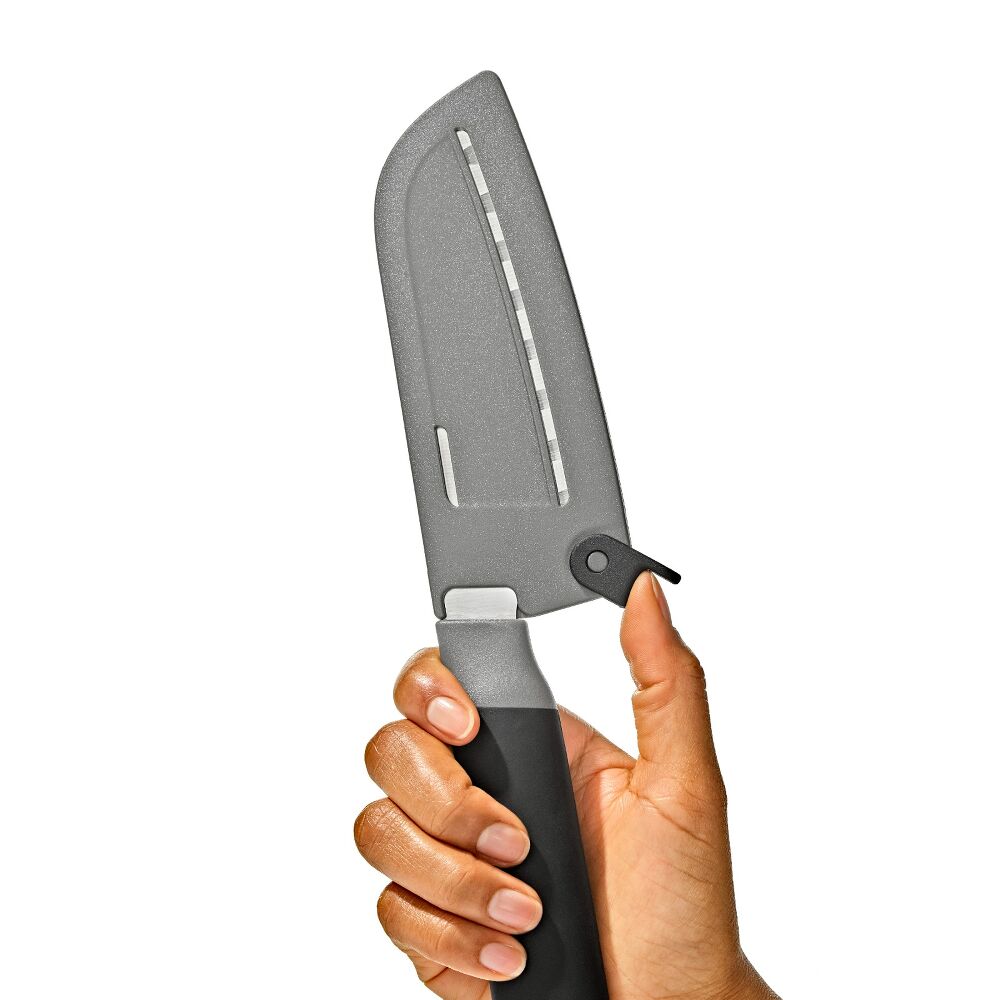 5 in Santoku Knife with Locking Sheath H8