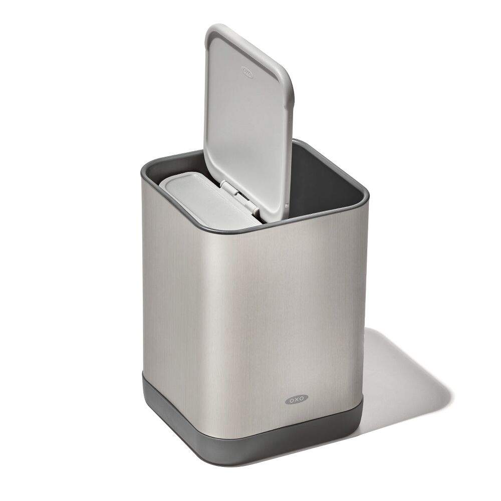 Adjustable Stainless Steel Utensil Holder - Small O9