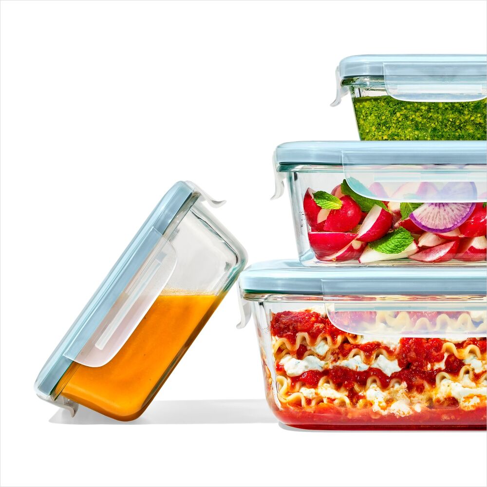 30-Piece Smart Seal Container Set - Arctic Blue S8