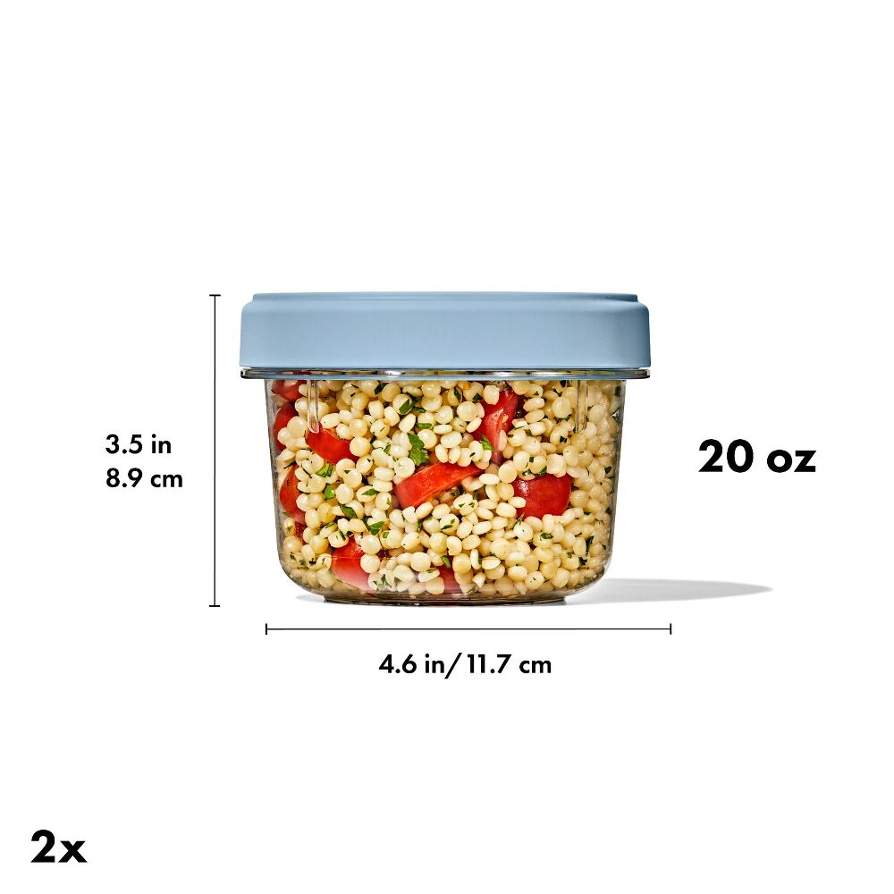 Twist & Stack Container (20 oz) – 2-Pack G0