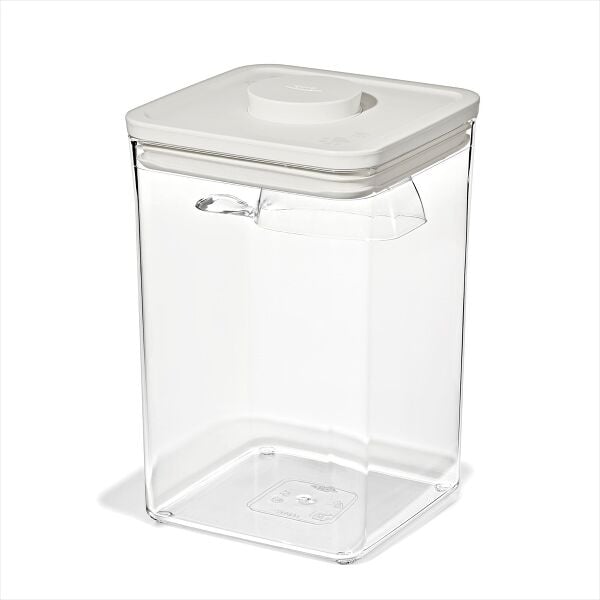 OXO Pet POP Container with Scoop — Big Square Medium — 4.4 Qt/4.2 L D8