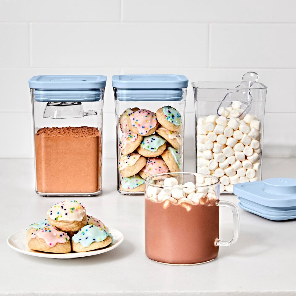 3-Piece POP Container Set with Mini Scoops X3