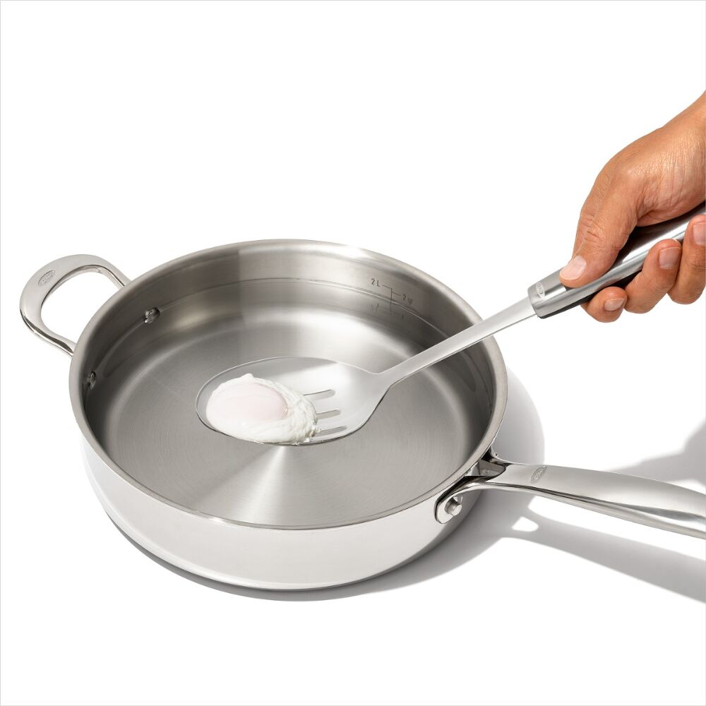 OXO Steel Slotted Cooking Spoon O4