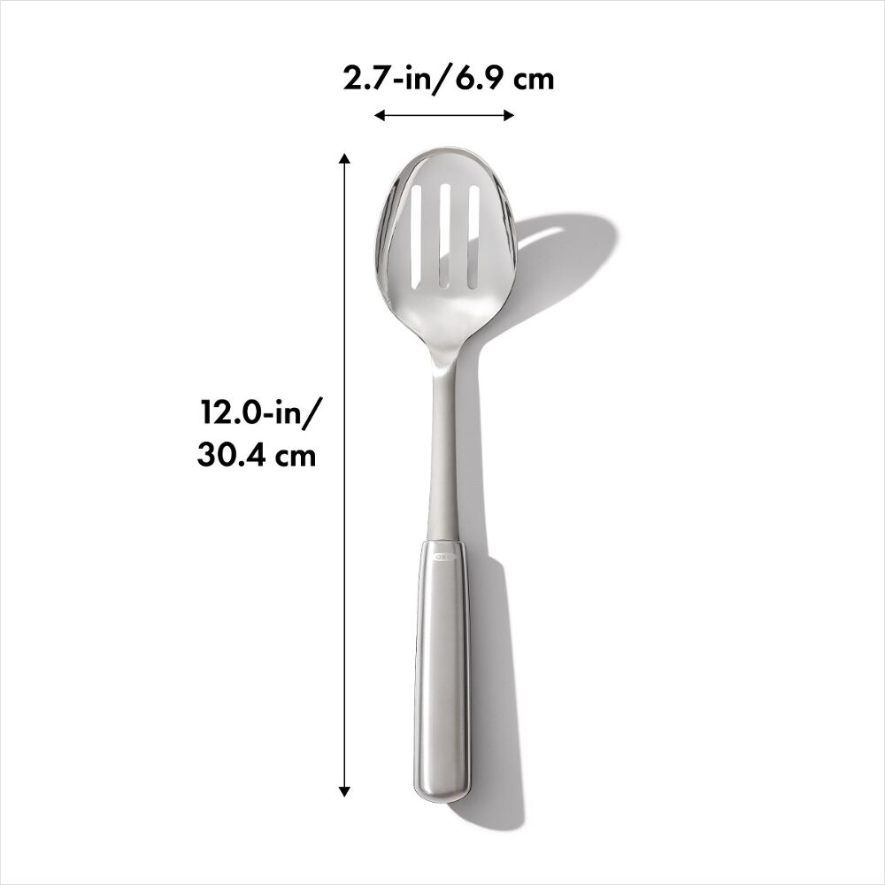 OXO Steel Slotted Cooking Spoon O4