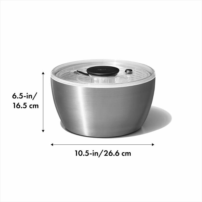 Steel Salad Spinner R1