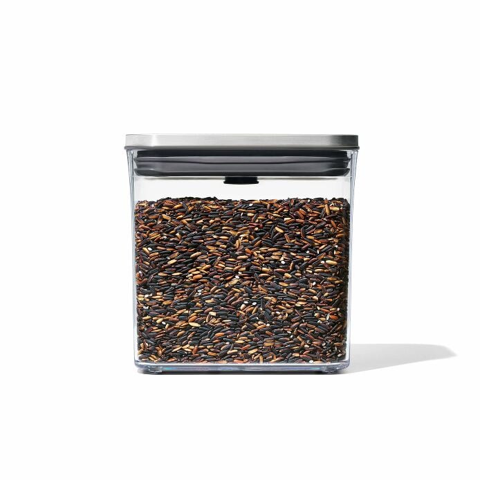 POP Container - Rectangle Short (1.7 Qt/1.6 L) - Matte Black Z5