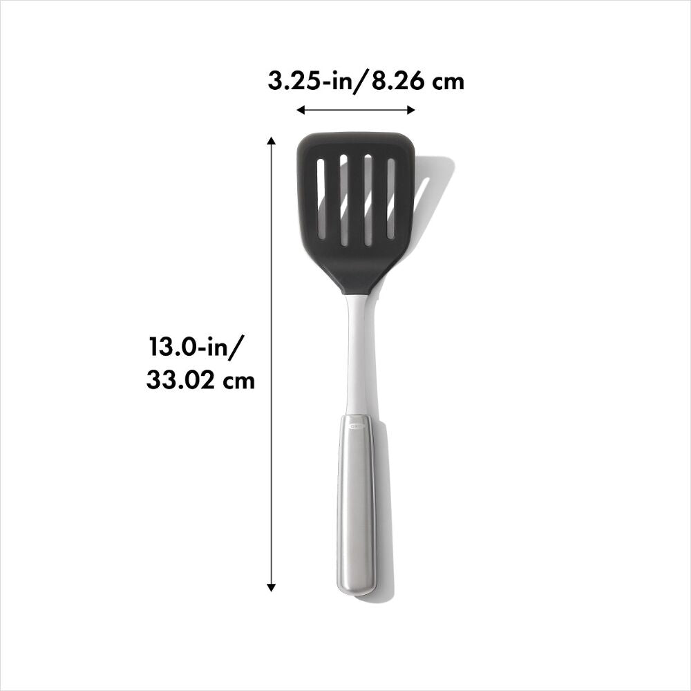 OXO Steel Silicone Flexible Turner C7