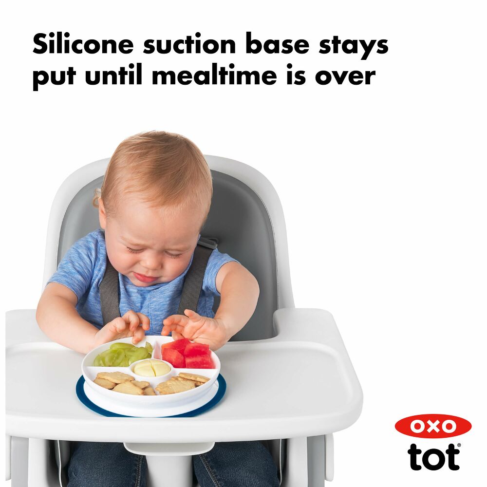 Stick & Stay Suction Divided Plate Z3