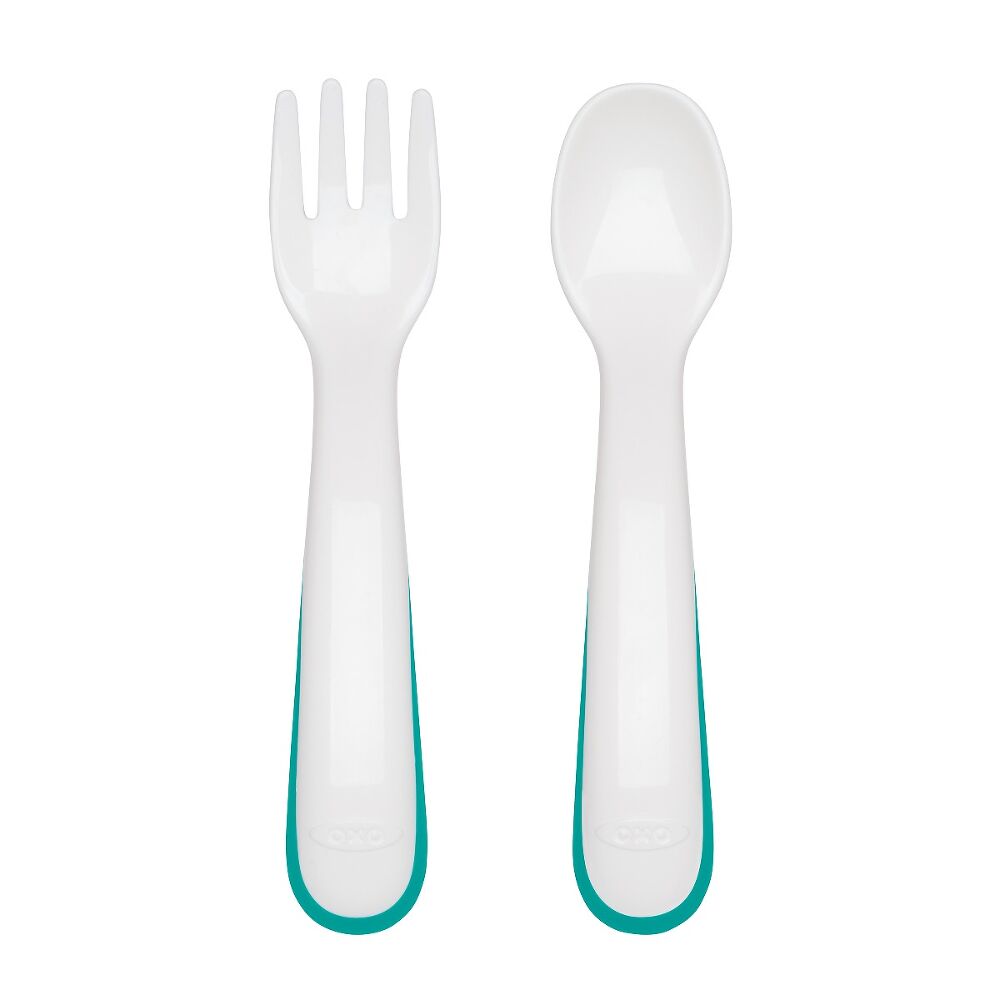 On-the-Go Plastic Fork and Spoon Set with Travel Case T8