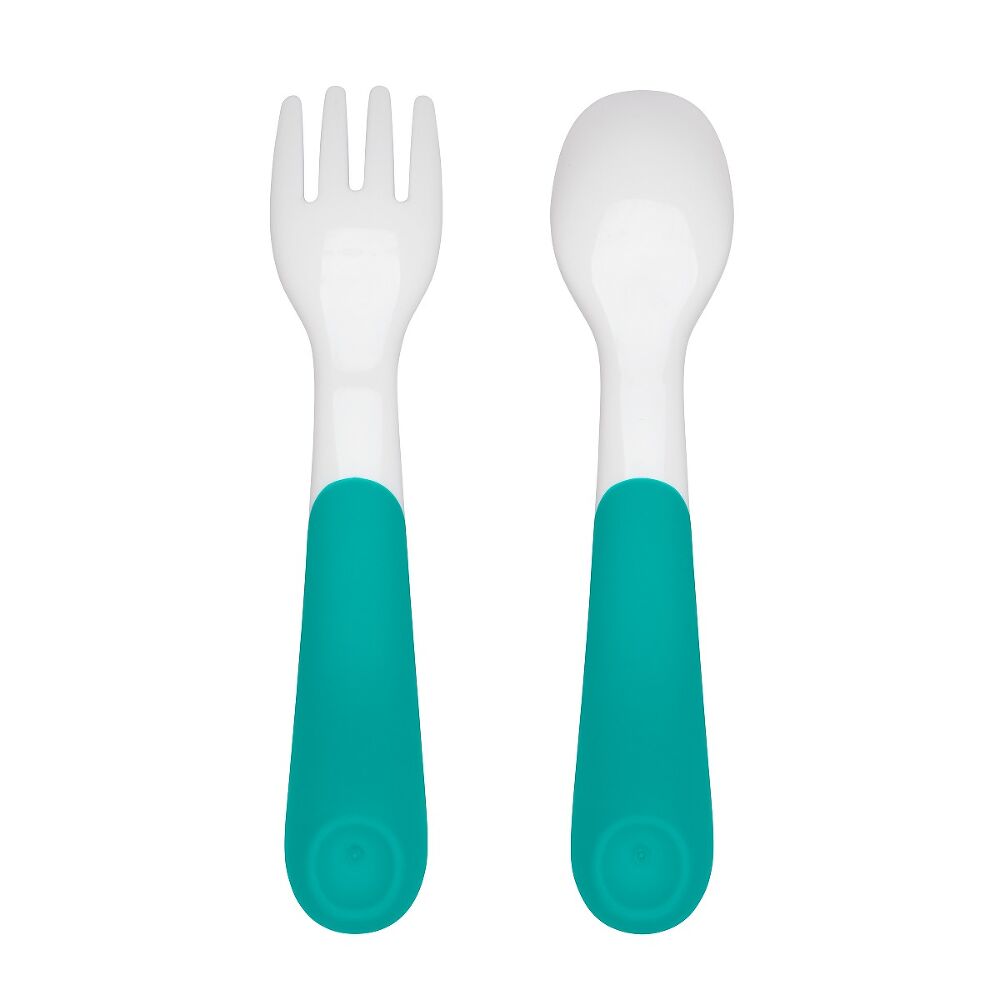 On-the-Go Plastic Fork and Spoon Set with Travel Case T8