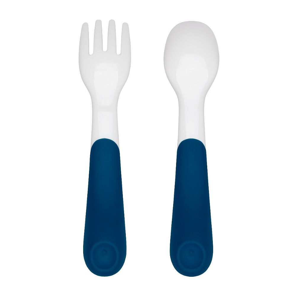 On-the-Go Plastic Fork and Spoon Set with Travel Case S1