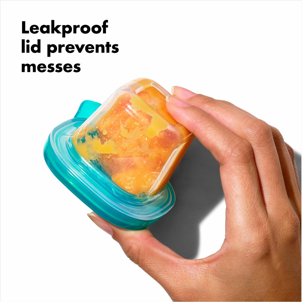 2 oz Baby Blocks™ Silicone Freezer Storage Containers K5
