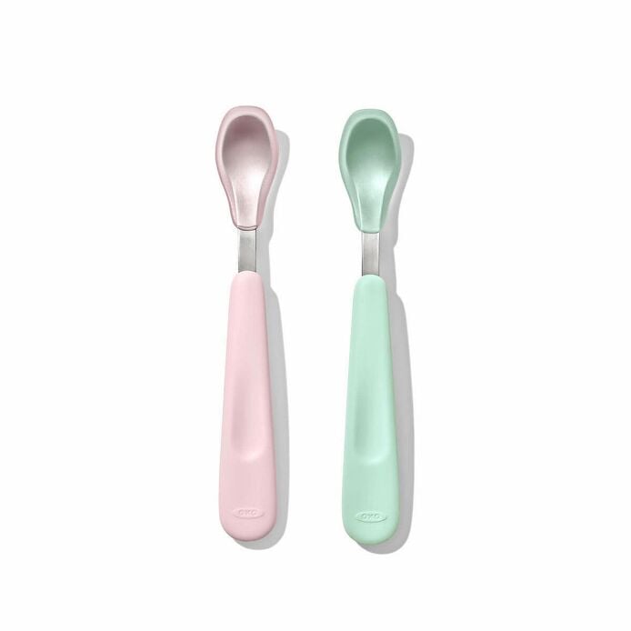 Feeding Spoon Set with Soft Silicone H2