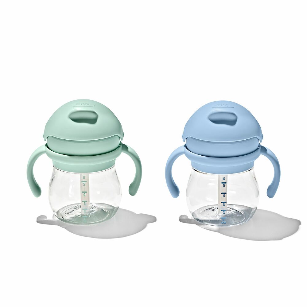 Transitions 6 Oz Straw Cup with Handles Set B8