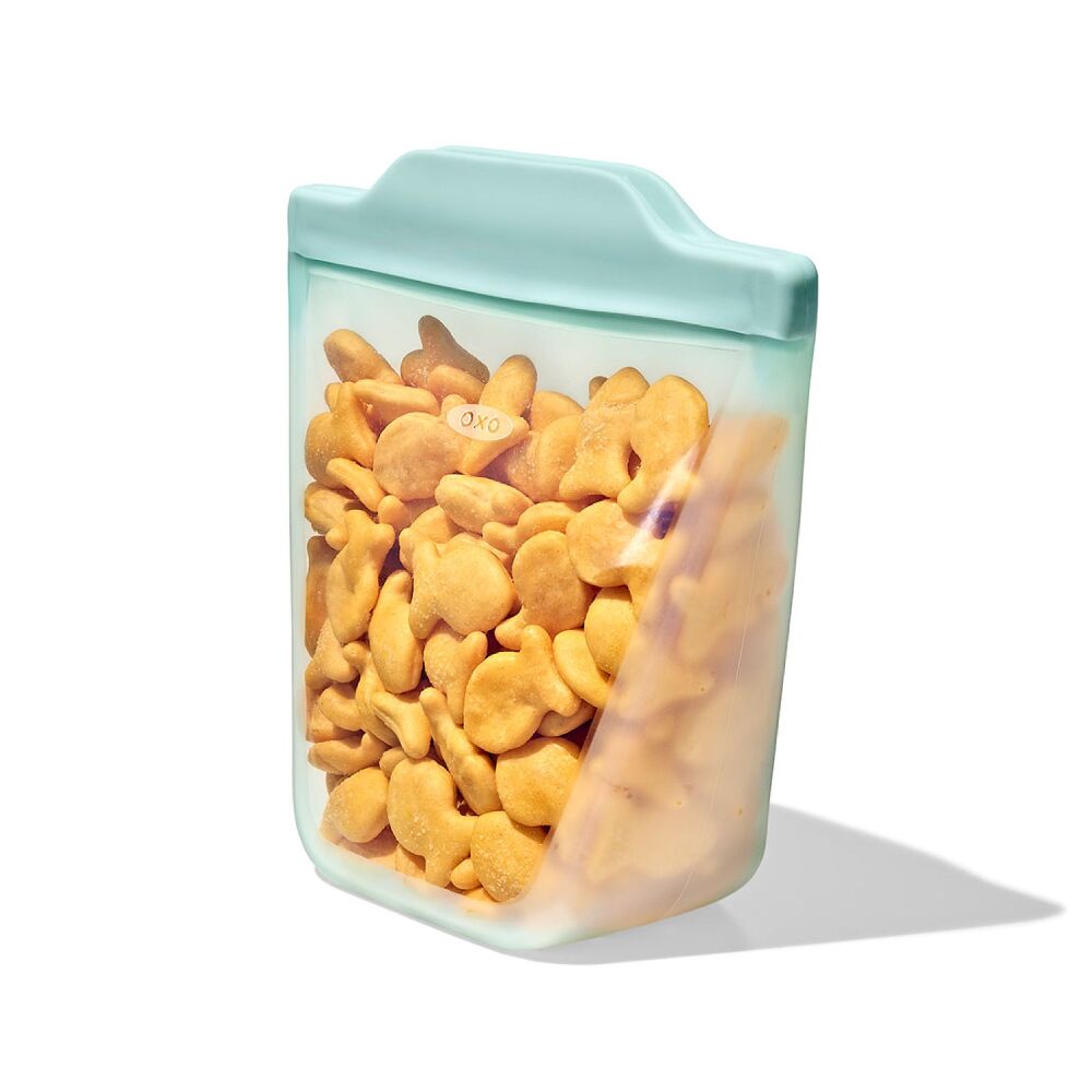 Tot Silicone Reusable Bag - 2-Piece Stand-Up Cup Set J4