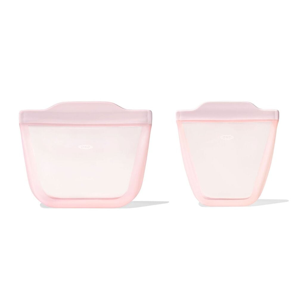 Tot Silicone Reusable Bag - 2-Piece Stand-Up Cup Set J4