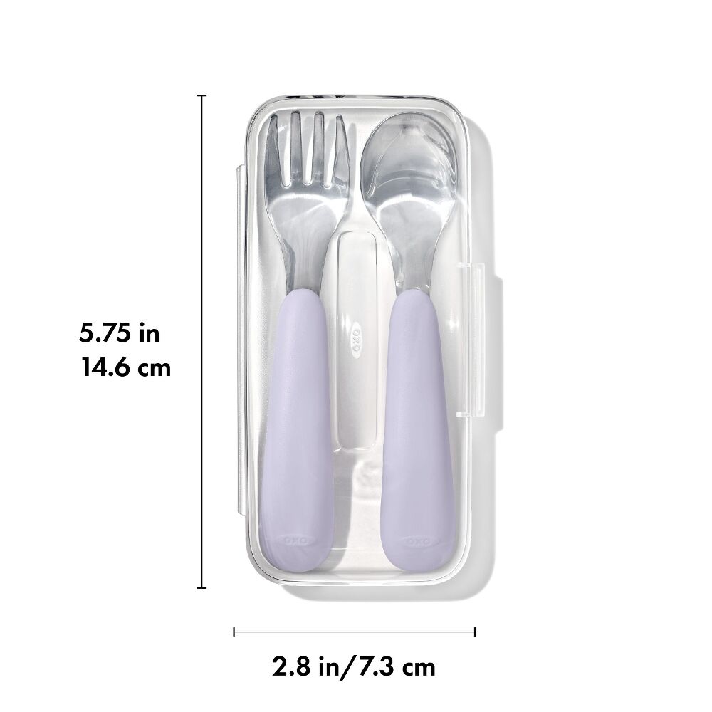 On-The-Go Fork And Spoon Set X8