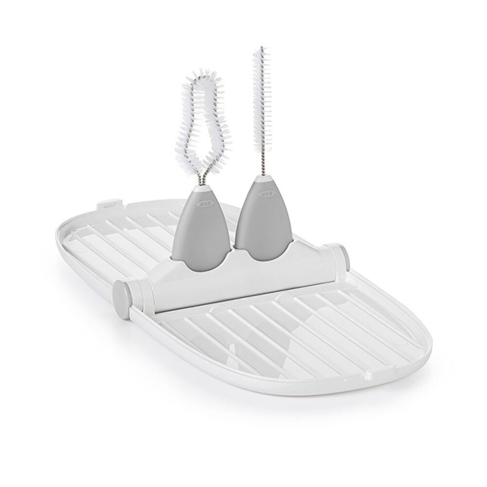 Breast Pump Parts Drying Rack with Detail Brushes Y6