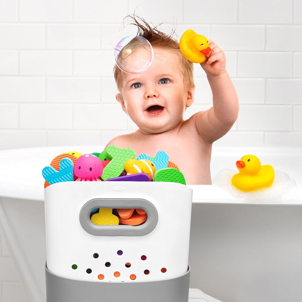 Stand Up Bath Toy Bin G5