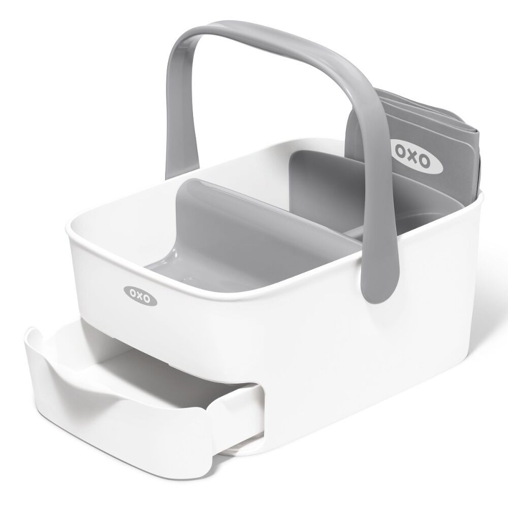 Diaper Caddy with Changing Mat D0