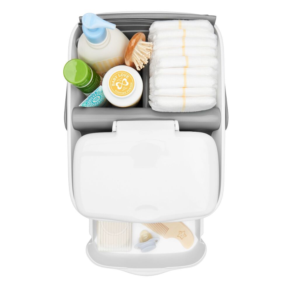 Diaper Caddy with Changing Mat D0