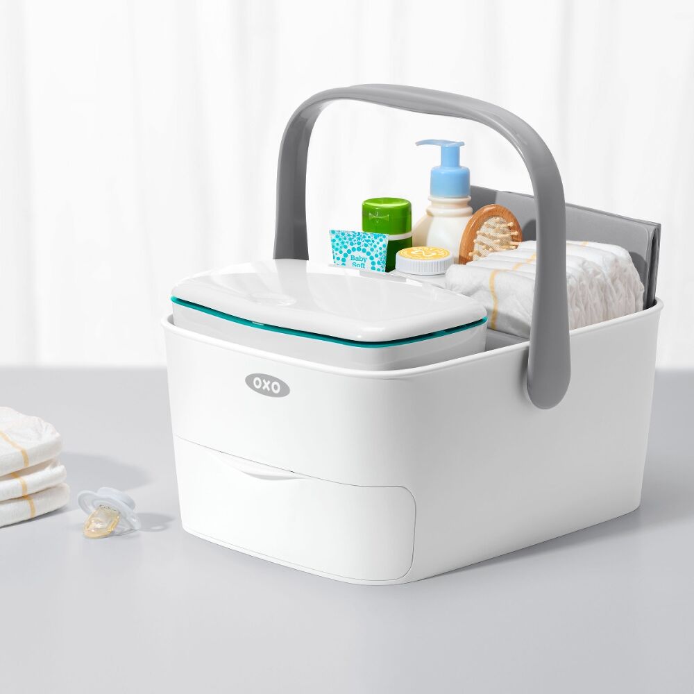 Diaper Caddy with Changing Mat D0