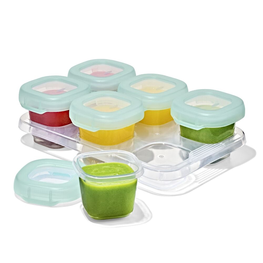 Baby Blocks Food Storage Containers (2 oz) - Opal H7
