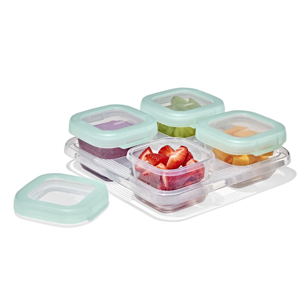 Baby Blocks Food Storage Containers (4 oz) - Opal Y9