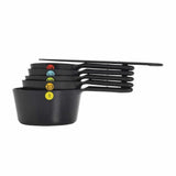 6 Piece Plastic Measuring Cups X2