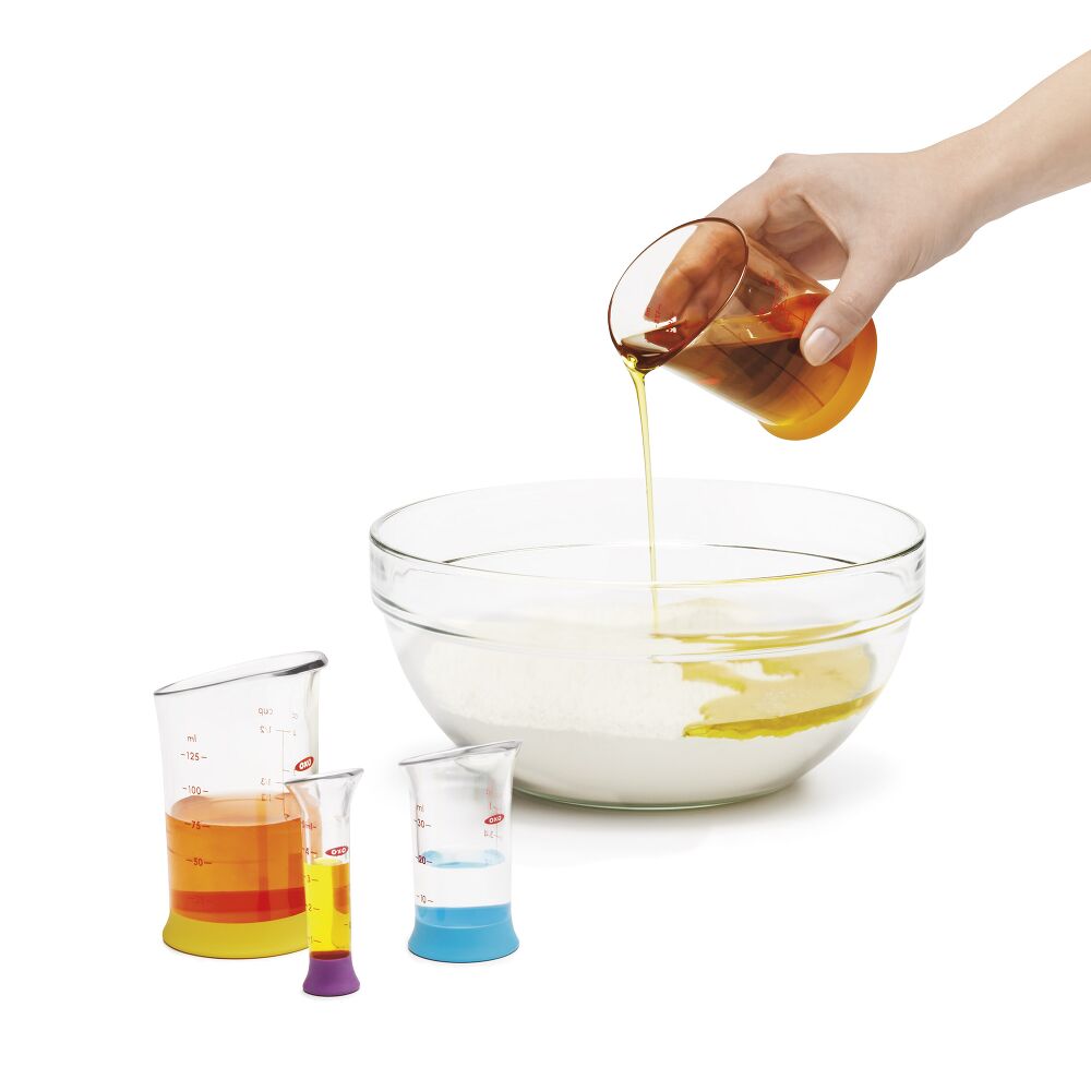 7 Piece Liquid Measuring Beaker Set C0